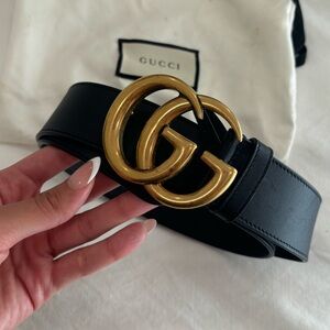 GUCCI GG MARMONT 2015 RE-EDITION WIDE BELT